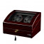 Шкатулка для автоподзавода четырех часов LuxeWood LW031-51-9SW Шкатулка для автоподзавода четырех часов LuxeWood LW031-51-9SW