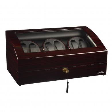 Шкатулка для автоподзавода шести часов LuxeWood LW038-51-F-5 Шкатулка для автоподзавода шести часов LuxeWood LW038-51-F-5