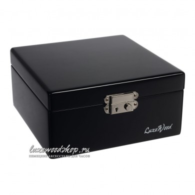Шкатулка для хранения 4-х часов LuxeWood LW404-1 Шкатулка для хранения 4-х часов LuxeWood LW404-1