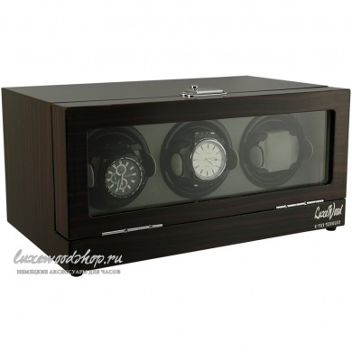 Шкатулка для автоподзавода трех часов LuxeWood LW503-5 Шкатулка для автоподзавода трех часов LuxeWood LW503-5