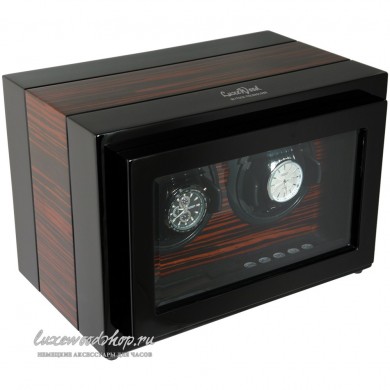 Шкатулка для автоподзавода двух часов LuxeWood LW542-5 Шкатулка для автоподзавода двух часов LuxeWood LW542-5