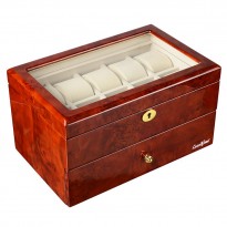 Шкатулка для хранения 16-и часов LuxeWood LW804-16-3 Шкатулка для хранения 16-и часов LuxeWood LW804-16-3