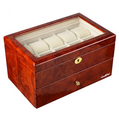 Шкатулка для хранения 16-и часов LuxeWood LW804-16-3 Шкатулка для хранения 16-и часов LuxeWood LW804-16-3